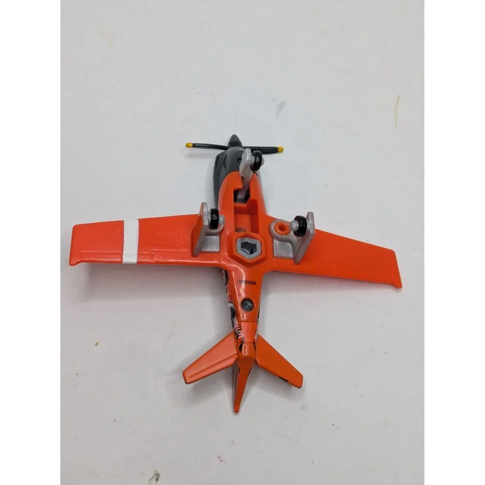 Disney Planes Tysonitis #9 Action Figure Die Cast Racing Airplane Mattel 2013